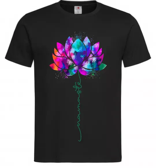 Мужская футболка Namaste Черный фото