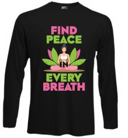 Лонгслив Find peace