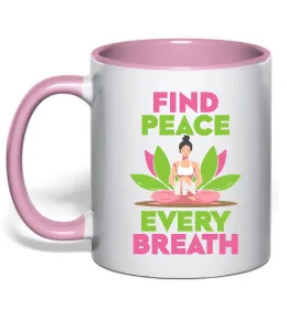 Чашка с цветной ручкой