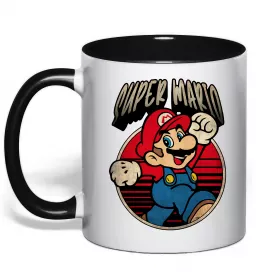 Чашка с цветной ручкой