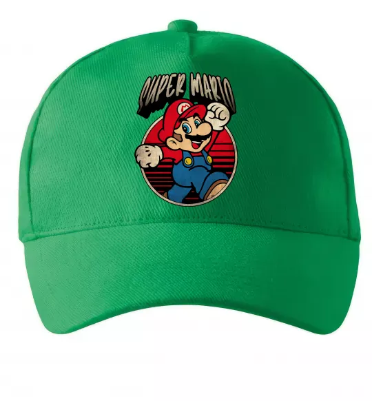 Кепка Super Mario retro Зелений фото