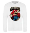 Свитшот Super Mario retro Белый фото