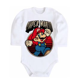 Детский боди Super Mario retro