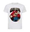 Детская футболка Super Mario retro Белый фото