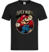 Мужская футболка Super Mario retro Черный фото