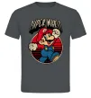 Мужская футболка Super Mario retro Графит фото