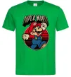 Мужская футболка Super Mario retro Зеленый фото