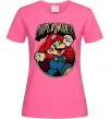 Жіноча футболка Super Mario retro Яскраво-рожевий фото