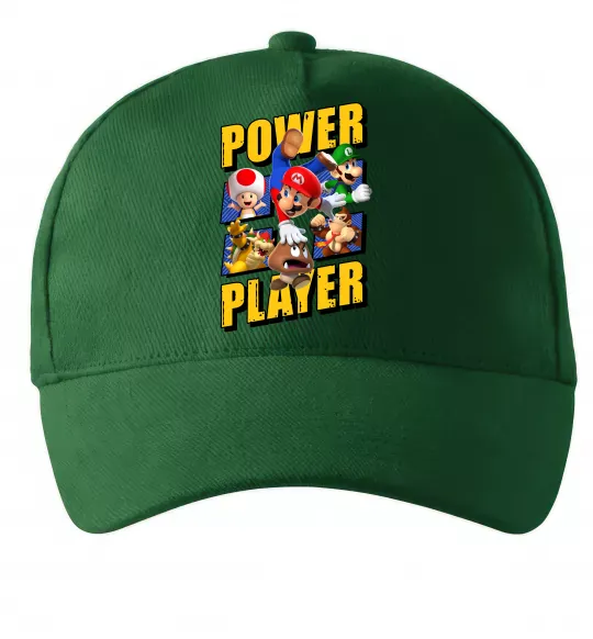 Кепка Power Player Темно-зелений фото