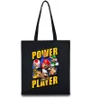 Еко-сумка Power Player Чорний фото