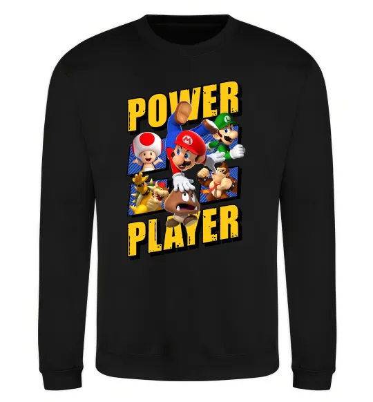 Свитшот Power Player Черный фото
