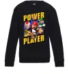 Дитячий світшот Power Player Чорний фото