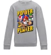 Дитячий світшот Power Player Сірий меланж фото