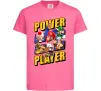 Детская футболка Power Player Ярко-розовый фото