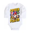 Детский боди Power Player Белый фото