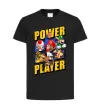 Детская футболка Power Player Черный фото