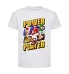 Детская футболка Power Player Белый фото