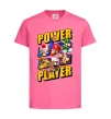 Детская футболка Power Player Ярко-розовый фото
