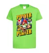 Детская футболка Power Player Лаймовый фото