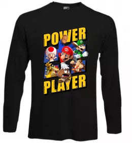 Лонгслив Power Player Черный фото