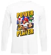 Лонгслив Power Player Белый фото