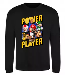 Свитшот Power Player Черный фото