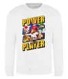 Свитшот Power Player Белый фото