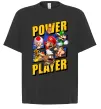 Футболка Оверсайз Power Player Черный фото