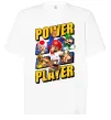 Футболка Оверсайз Power Player Белый фото