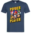 Чоловіча футболка Power Player Темно-синій фото