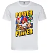 Чоловіча футболка Power Player Білий фото