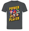 Чоловіча футболка Power Player Графіт фото