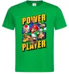 Чоловіча футболка Power Player Зелений фото