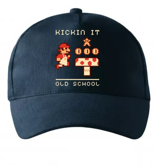 Кепка Kickin it oldschool Темно-синій фото
