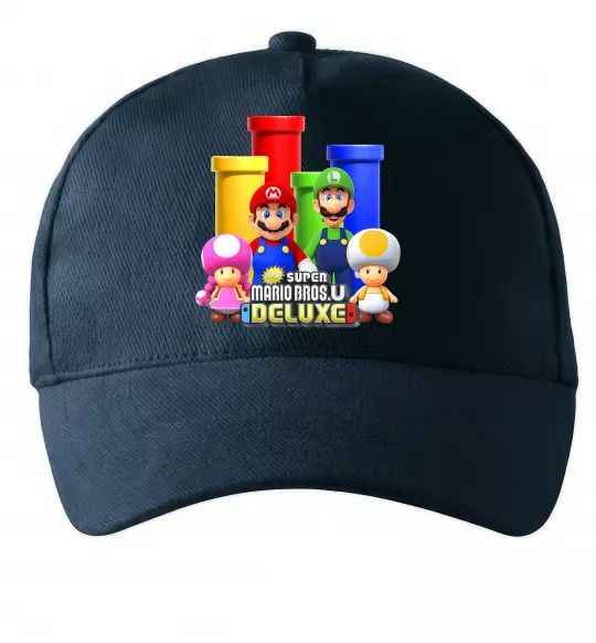 Кепка Mario Bros Deluxe Темно-синий фото