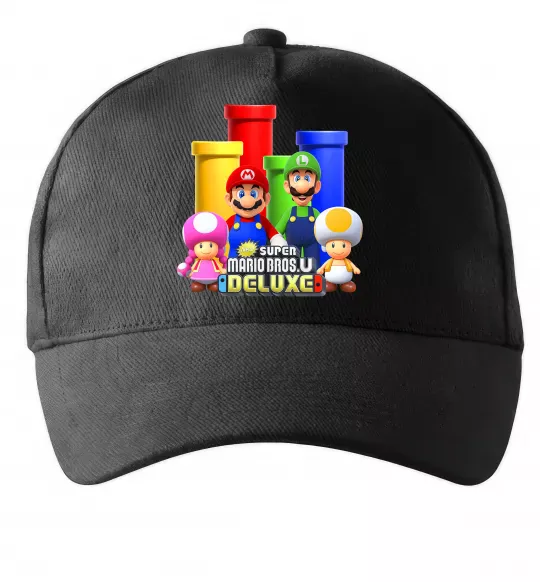 Кепка Mario Bros Deluxe Черный фото
