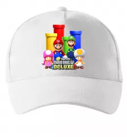 Кепка Mario Bros Deluxe Білий фото