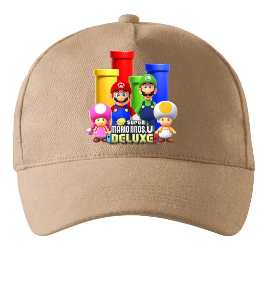 Кепка Mario Bros Deluxe Песочный фото