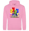Мужская толстовка (худи) Mario Bros Deluxe Розовый фото