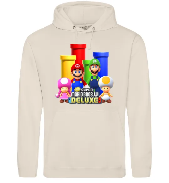 Мужская толстовка (худи) Mario Bros Deluxe Таш фото
