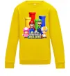 Дитячий світшот Mario Bros Deluxe Сонячно жовтий фото