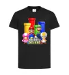 Дитяча футболка Mario Bros Deluxe Чорний фото