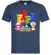 Мужская футболка Mario Bros Deluxe Темно-синий фото