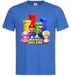 Мужская футболка Mario Bros Deluxe Ярко-синий фото