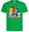 Мужская футболка Mario Bros Deluxe Зеленый фото