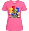 Женская футболка Mario Bros Deluxe Ярко-розовый фото