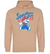 Чоловіча толстовка (худі) Super Mario Bros 85 Пісочний фото