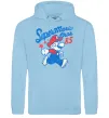 Женская толстовка (худи) Super Mario Bros 85 Голубой фото