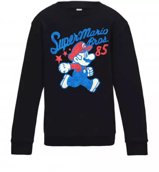 Дитячий світшот Super Mario Bros 85 Чорний фото