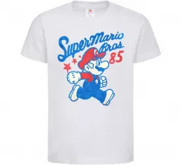 Дитяча футболка Super Mario Лаймовий фото Дитяча футболка Super Mario Лаймовий фото